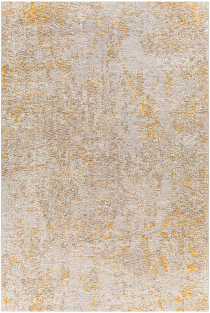 Surya Reina Ren-2310 Light Gray, Light Brown, Medium Gray, Mustard Area Rug