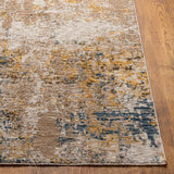 Surya Reina Ren-2312 Cream, Light Gray, Light Brown, Tan Rugs.