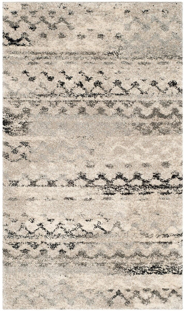 Safavieh Retro Ret2136-1180 Cream / Grey Rugs.