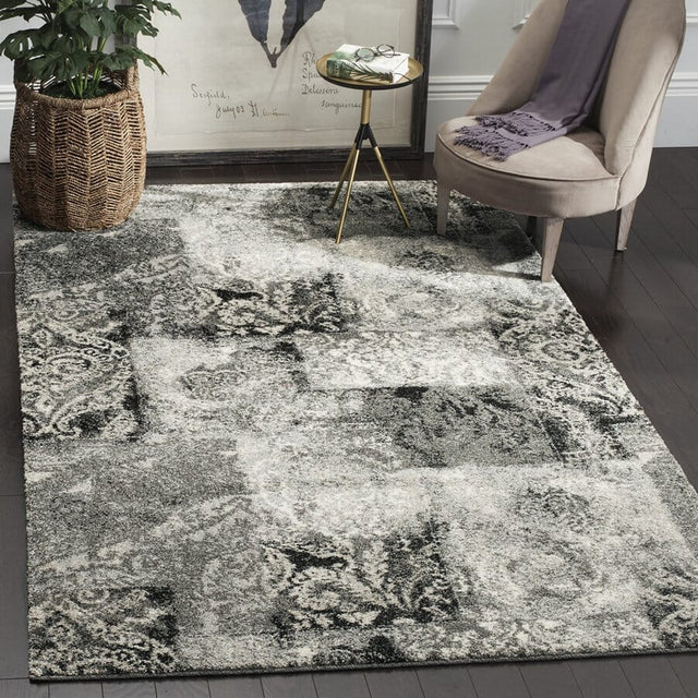 Safavieh Retro Ret2137-1180 Cream / Grey Rugs.