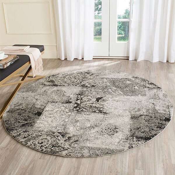 Safavieh Retro Ret2137-1180 Cream / Grey Rugs.