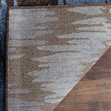 Safavieh Retro Ret2143-2865 Dark Brown / Blue Rugs.