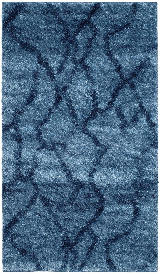 Safavieh Retro Ret2144-6570 Blue / Dark Blue Rugs.
