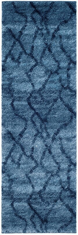 Safavieh Retro Ret2144-6570 Blue / Dark Blue Rugs.