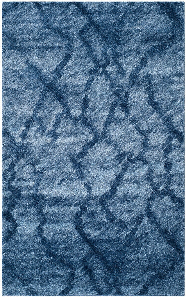 Safavieh Retro Ret2144-6570 Blue / Dark Blue Rugs.