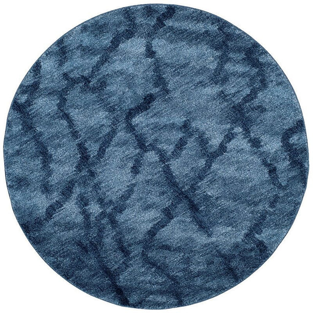 Safavieh Retro Ret2144-6570 Blue / Dark Blue Rugs.
