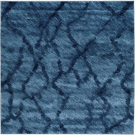 Safavieh Retro Ret2144-6570 Blue / Dark Blue Rugs.