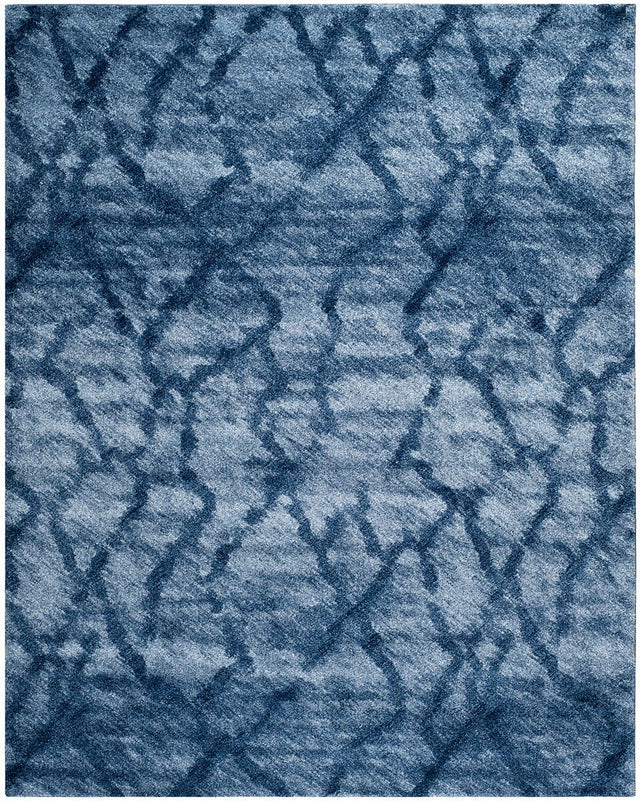 Safavieh Retro Ret2144-6570 Blue / Dark Blue Rugs.