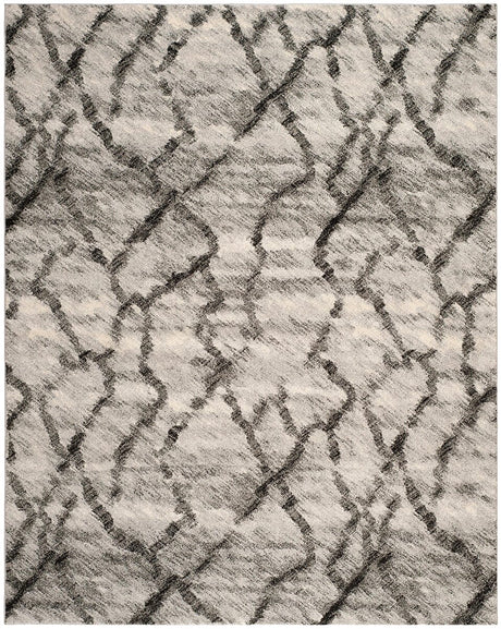 Safavieh Retro Ret2144-7990 Light Grey / Black Rugs.