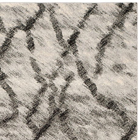 Safavieh Retro Ret2144-7990 Light Grey / Black Rugs.