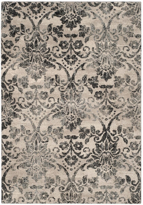 Safavieh Retro Ret2184-1180 Cream / Grey Rugs.