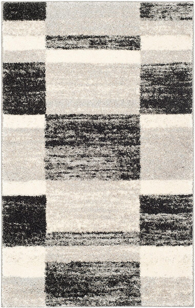 Safavieh Retro Ret2692-9079 Black / Light Grey Rugs.