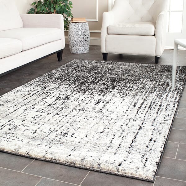 Safavieh Retro Ret2770-9079 Black / Light Grey Rugs.