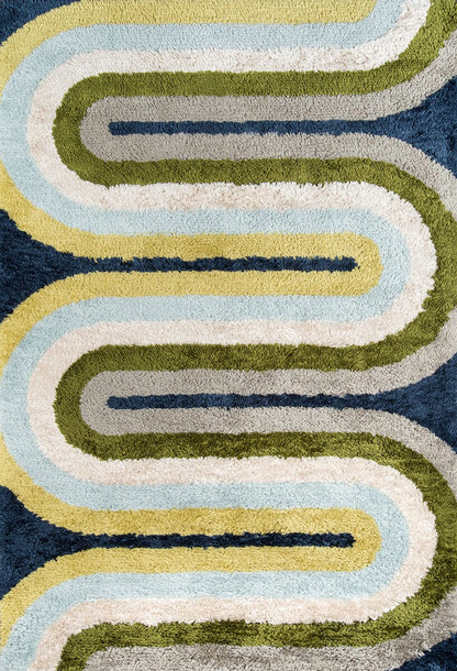 Momeni Novogratz Retro Ret-2 Multi Geometric Area Rug