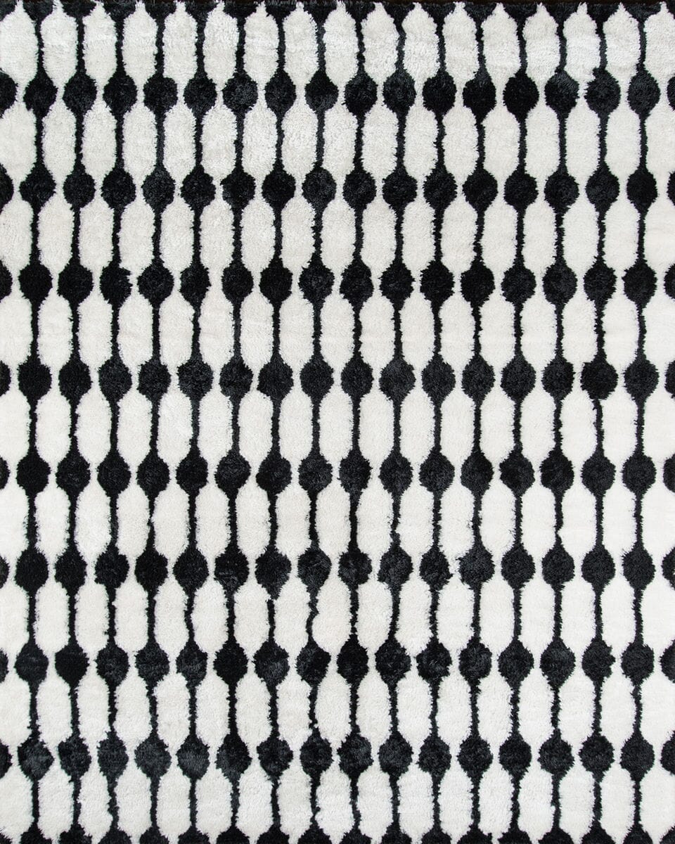 Momeni Novogratz Retro Ret-4 Black Geometric Area Rug