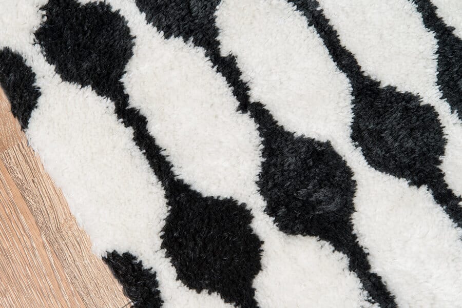 Momeni Novogratz Retro Ret-4 Black Geometric Area Rug