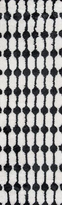 Momeni Novogratz Retro Ret-4 Black Geometric Area Rug