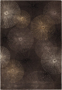 Chandra Revello rev15802 Brown Geometric Area Rug