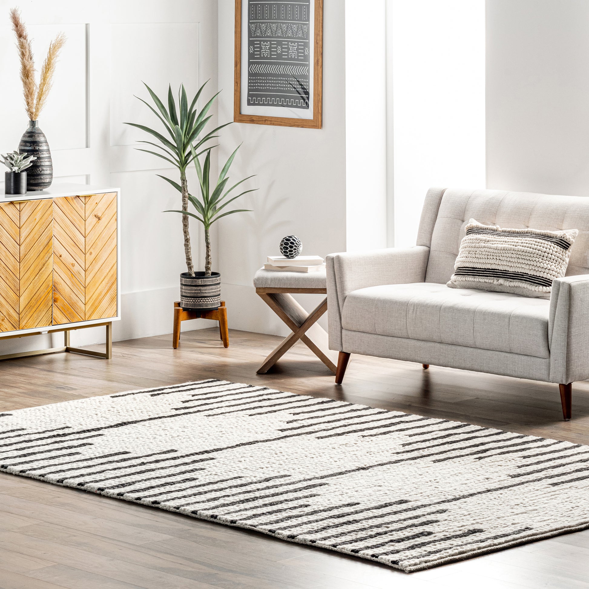 Nuloom Sofia Nso1644A Ivory Area Rug