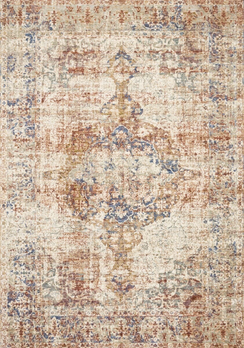 Loloi Revere Rev-01 Multi Vintage / Distressed Area Rug