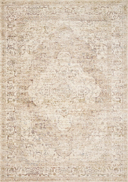 Loloi Revere Rev-04 Ivory / Berry Vintage / Distressed Area Rug