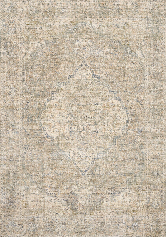 Loloi Revere Rev-08 Granite / Blue Vintage / Distressed Area Rug