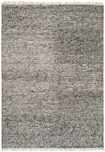 Surya Rex Rex-4000 Black / Ivory Solid Color Area Rug