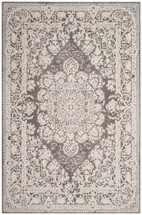 Safavieh Reflection Rft664B Dark Grey / Cream Vintage / Distressed Area Rug