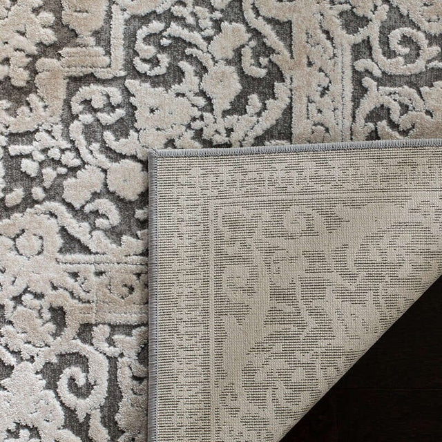 Safavieh Reflection Rft664B Dark Grey/Cream Rug.