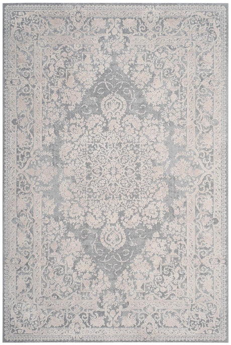 Safavieh Reflection Rft664C Light Grey/Cream Rug.