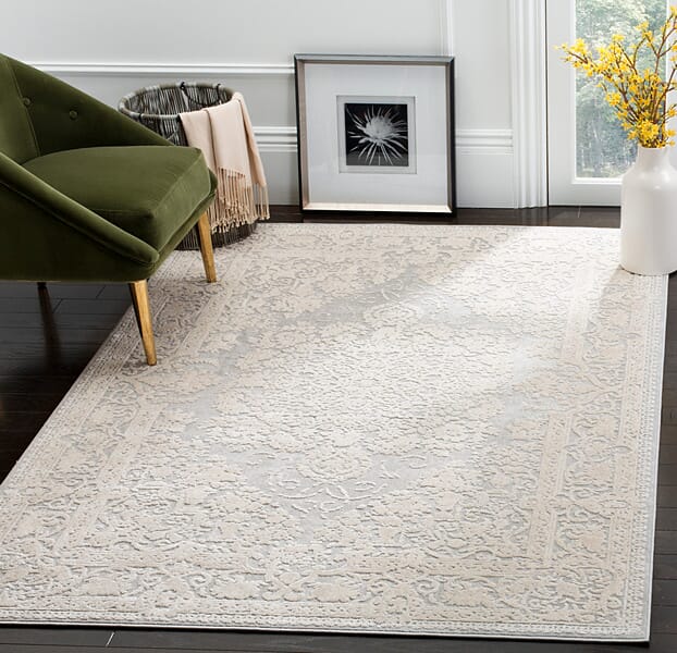 Safavieh Reflection Rft664C Light Grey / Cream Area Rug