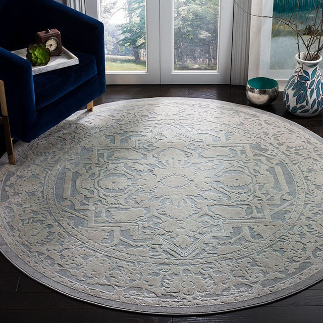 Safavieh Reflection Rft665C Light Grey/Cream Rug.