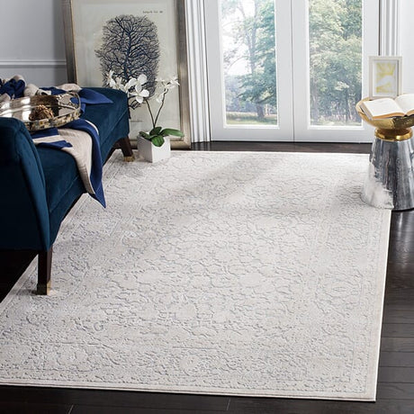 Safavieh Reflection Rft667C Light Grey/Cream Rug.