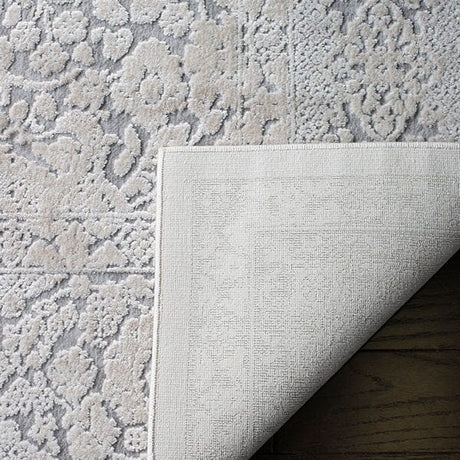 Safavieh Reflection Rft667C Light Grey/Cream Rug.