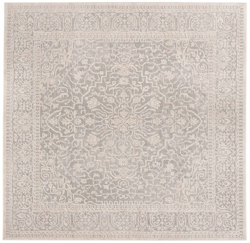 Safavieh Reflection Rft670C Light Grey/Cream Rug.