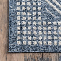 Nuloom Parker Trellis Npa1318A Blue Area Rug