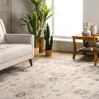 AreaRugs.com Wavaj Nwa1177A Light Gray Area Rug