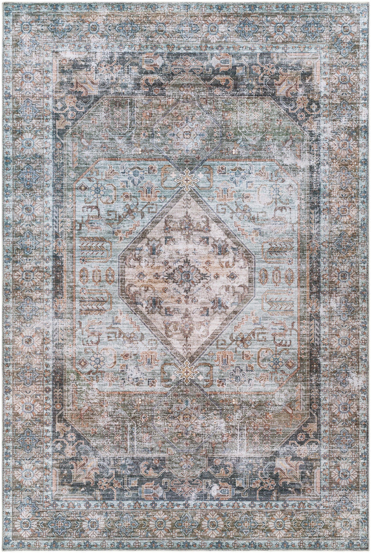 Surya Regen Rge-2311 White Area Rug