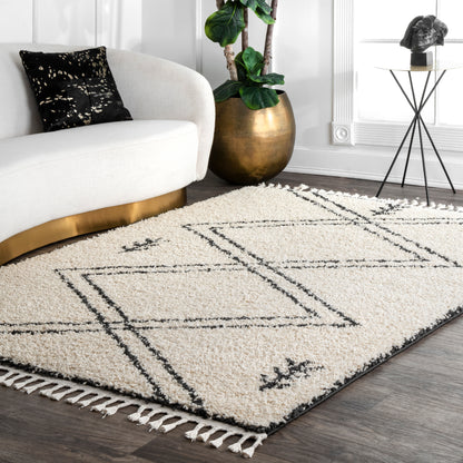 Nuloom Nadia Tribal Helix Nna2929A Off White Area Rug