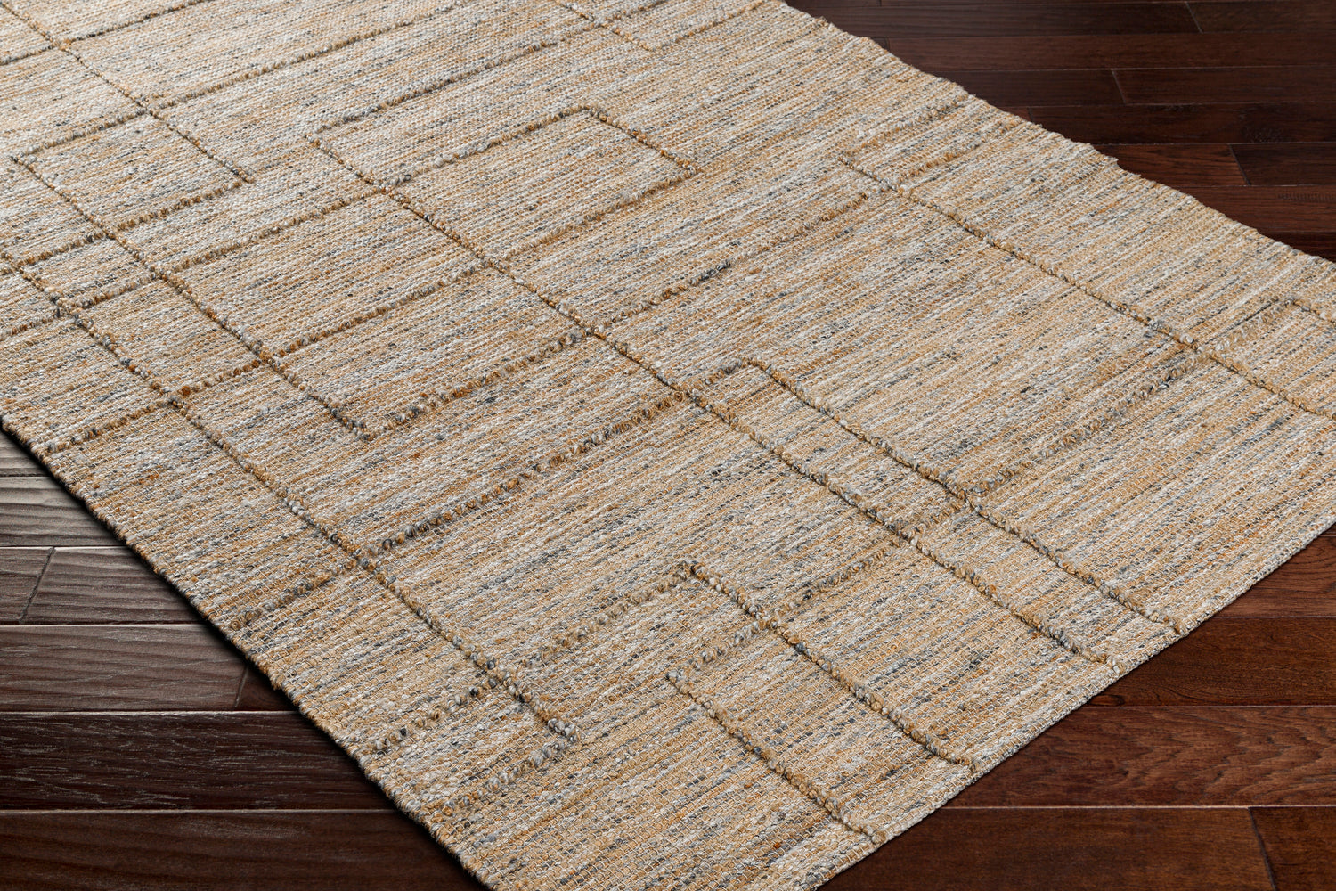 Surya Regal Rgl-2300 Tan, Charcoal Rug.