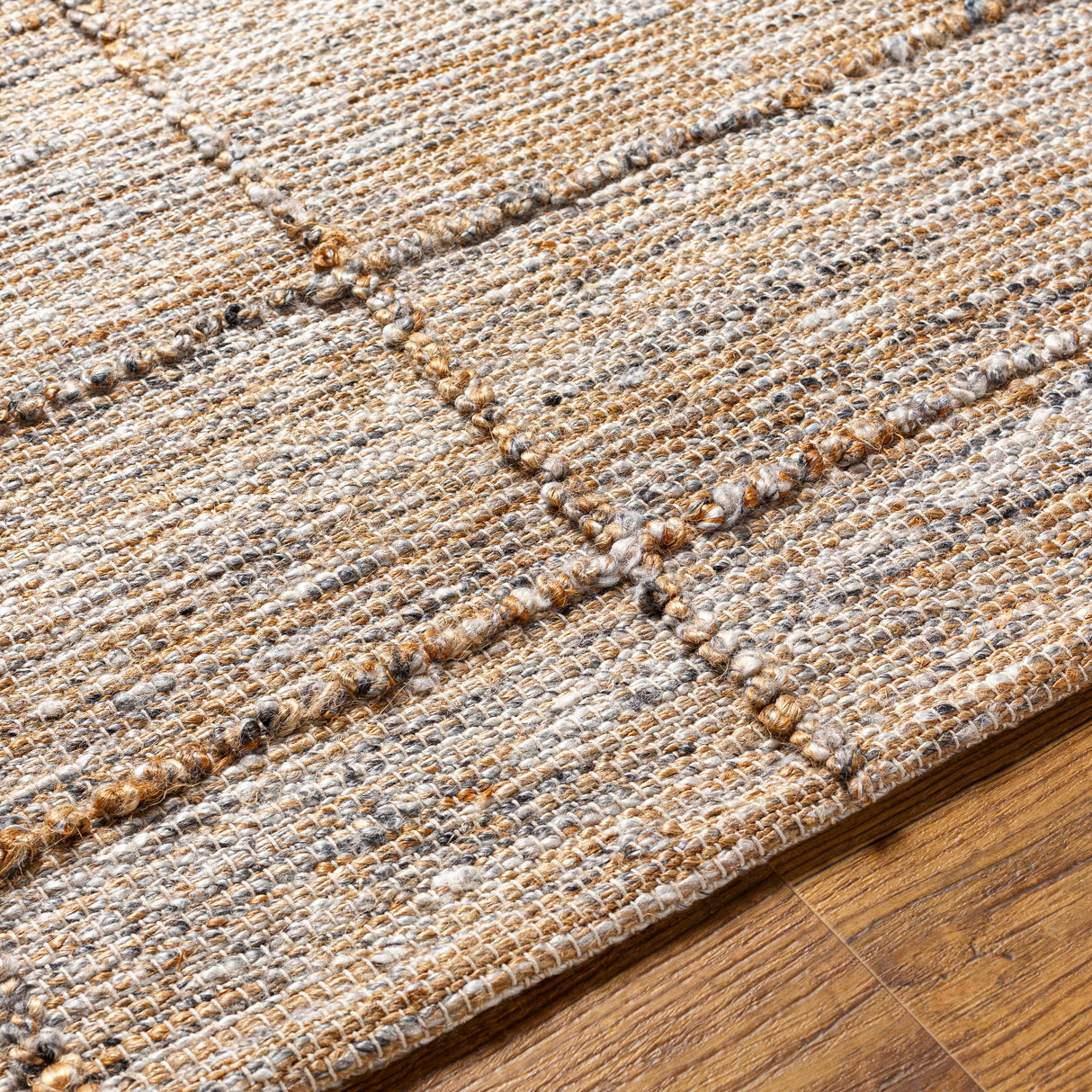 Surya Regal Rgl-2300 Tan, Charcoal Rug.