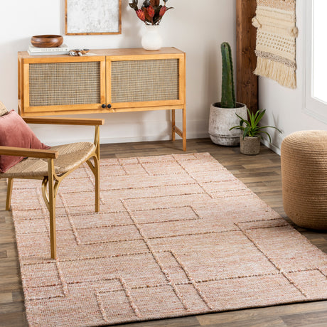 Surya Regal Rgl-2301 Tan, Burgundy Rug.