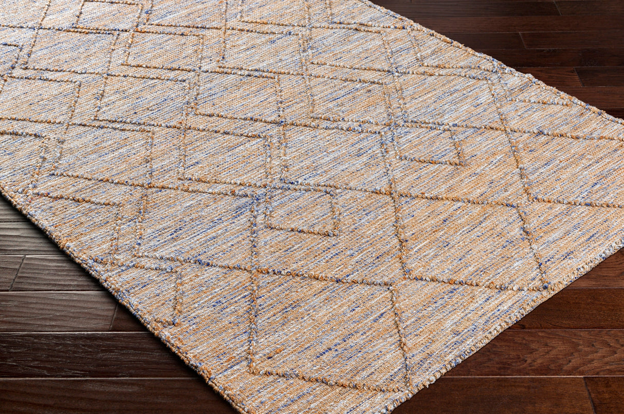 Surya Regal Rgl-2303 Tan, Dark Blue Rug.