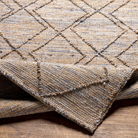 Surya Regal Rgl-2303 Tan, Dark Blue Rug.