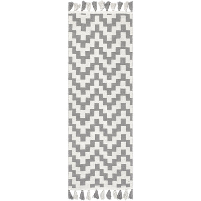 Nuloom Priya Chevron Npr2787A Gray Area Rug