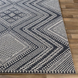Surya Ariana Ria-2301 Charcoal, Medium Gray, White Rugs.