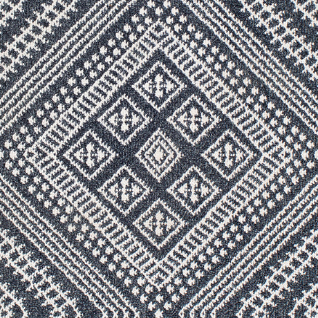 Surya Ariana Ria-2301 Charcoal, Medium Gray, White Rugs.