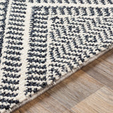 Surya Ariana Ria-2301 Charcoal, Medium Gray, White Rugs.