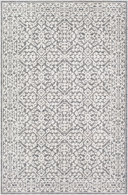 Surya Ariana Ria-2303 Medium Gray, Taupe, White, Charcoal Area Rug
