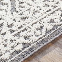 Surya Ariana Ria-2303 Medium Gray, Taupe, White, Charcoal Area Rug